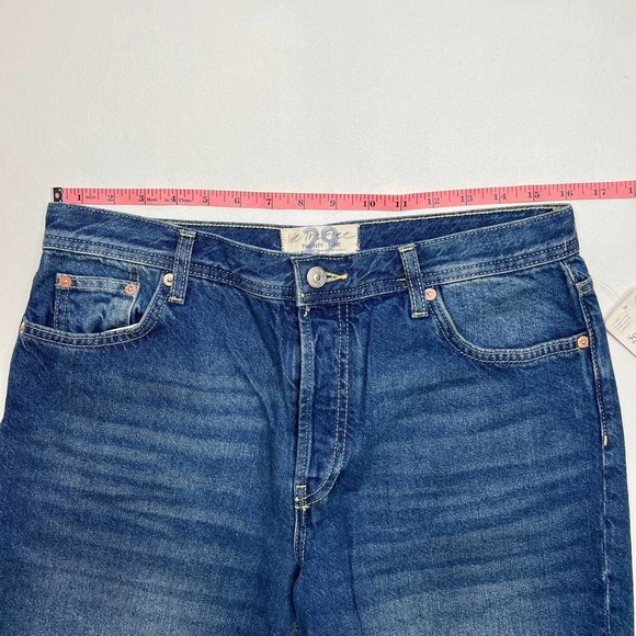 Free People Maggie Mid Rise Straight-Leg Jeans NWT Size 29 - Picture 7 of 12